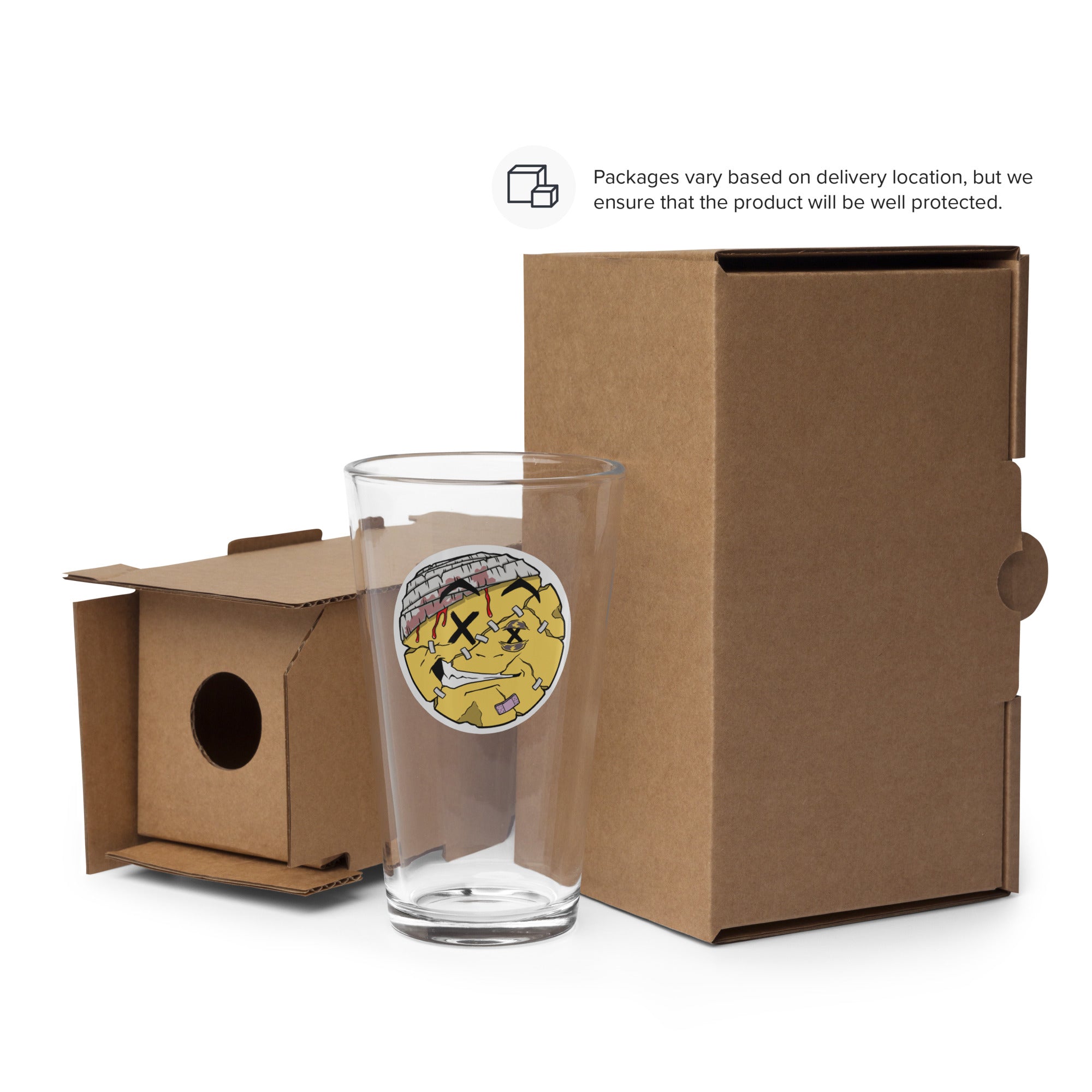 Resilient Shaker Pint Glass I